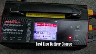 فیلم شارژ باتری 12S 44.4V Lipo 30000mAh